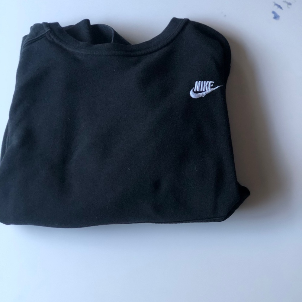 NIKE Black crew neck sweatshirt size L